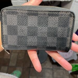 Louis Vuitton Zippy Coin Purse Damier Graphite